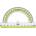 Centrum Транспортир Centrum, 10cm, прозрачен (OK997)
