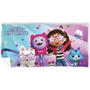 Carbotex Detská osuška Gábinin Kúzelný Domček Rozjazdy pre Hviezdy 70 x 140 cm