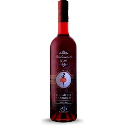 Lise Baccara Pineau des Charentes Mademoiselle Lili fortifikované červené víno z Francie sladké 17% 0,75 l (holá láhev)