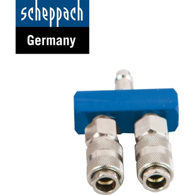 Scheppach Двуглава бърза връзка / Scheppach 7906100722 / (SCH 7906100722)