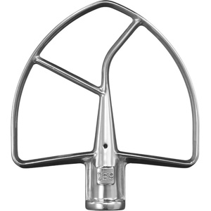 KitchenAid Плоска приставка за настолен миксер, неръждаема стомана, KitchenAid (KA5K7SFB)
