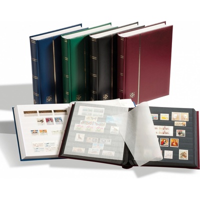 Zásobník na známky A4 - 64 stran Leuchtturm COMFORT vatované desky