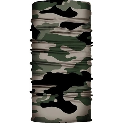 WARAGOD Värme многофункционален шал, горски камуфлаж (WAR001913)