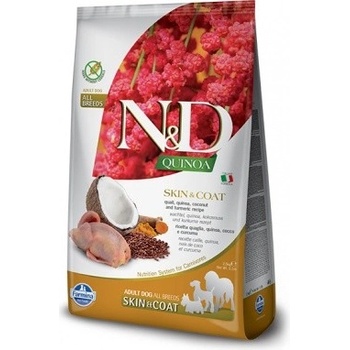 N&D GF Quinoa Dog Skin & Coat Quail & Coconut 2,5 kg