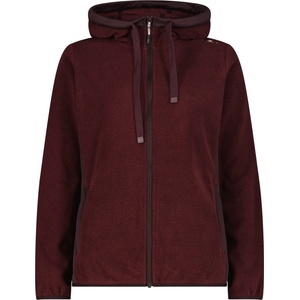 CMP Дамско поларено яке CMP Women's Jacket Fix Hood 36H2626 Fleece jacket - Black Berry - размер 36 (EU) (105-7516-0312)
