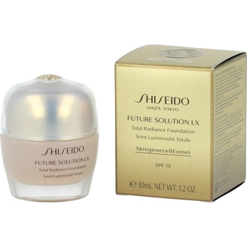 Shiseido Future Solution LX Total Radiance Foundation SPF15 make-up G3 Golden 30 ml