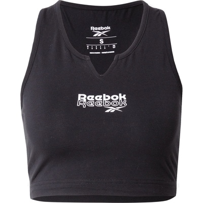 Reebok Спортен топ черно, размер XS