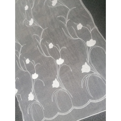 Hotová záclona s kvetmi 100x245 cm 100 x 245 cm