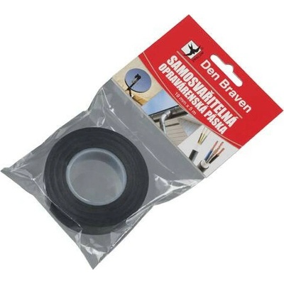 Den Braven Samosvařitelná opravárenská páska 5 m x 19 mm černá B851BD