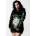 KILLSTAR Дамска рокля KILLSTAR - Illuminated 3-Layer - Черен - KSRA004311