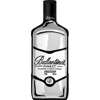 Whisky Ballantine’s Finest Joshua Vides edition 40% 1 l (holá láhev)