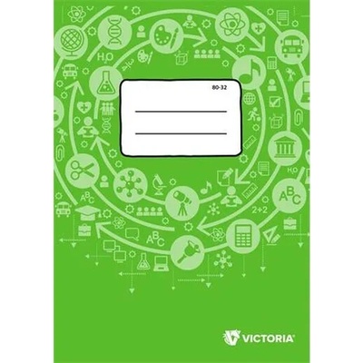 VICTORIA PAPER Zošit A4 čistý Circle