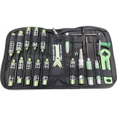 XCEED sada náradia 1/8 Off-ROAD vrátane tašky HSS typ 21 ks