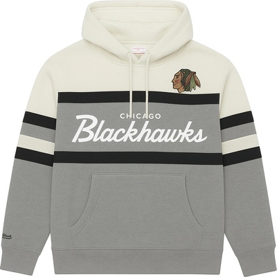 Mitchell & Ness mikina Chicago Blackhawks NHL Head Coach Hoodie Current Logo – Hledejceny.cz