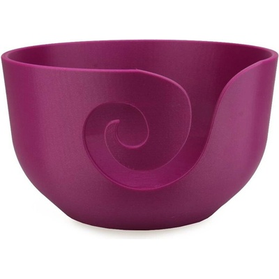 Pro Háčkování Miska na klubíčko VLNKA, XL purpurová
