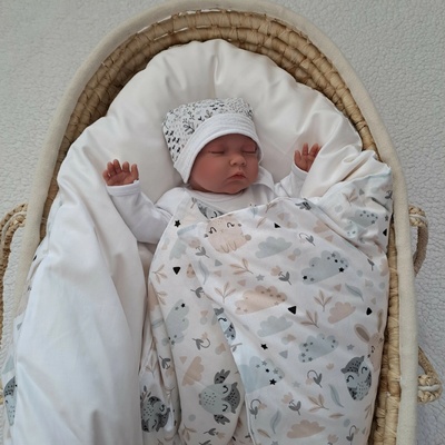 Pro útulný domov Péřová zavinovačka Zajíček a sova