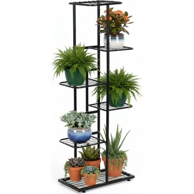 SpringosKovový stojan na květiny GA0214 106 cm černý – Hledejceny.cz