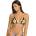Volcom Starlight Glow Halter Triangle bikini top - Black (Vintage Black)