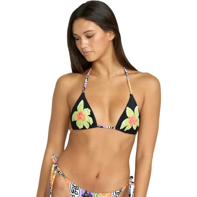 Volcom Starlight Glow Halter Triangle bikini top - Black (Vintage Black)