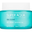 Missha Super Aqua Oil Clear hydratační gelový krém Refreshing Feel 70 ml