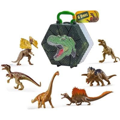 Simba Toys Игрален комплект Simba Toys - Динозаври в кутия, 6 броя (104342648)