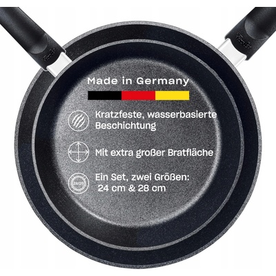 Fissler Sada pánví Adamant Comfort 159-105-02-101/0 2 ks