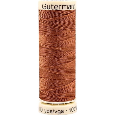 Prima-obchod Polyesterové nitě návin 100 m Gütermann univerzální, barva 887 Cashew