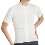 Sportful Дамска фланелка с къс ръкав за колоездене Sportful Women's Classic Jersey Cycling jersey - Cream (156-2553-0214)