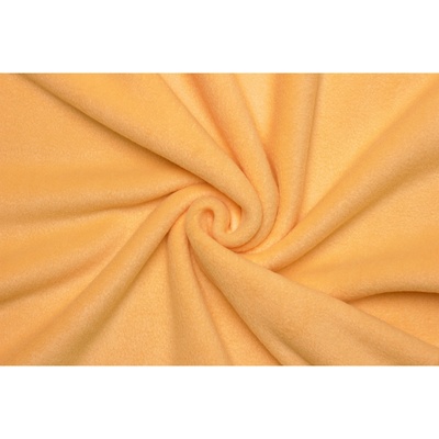Polar fleece | Antipeeling - Světle oranžová