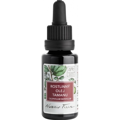 Nobilis Tilia Tamanu olej fialové sklo 20 ml