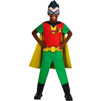 Rubies TEEN TITANS GO ROBIN детски костюм размер XS(110-116cm)