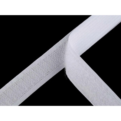 Suchý zip háček + plyš šíře 20 mm PES Varianta: 1 bílá, Balení: 25 m 59906/154311/276708