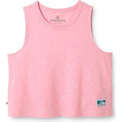 Passenger Дамски топ Passenger Women's Legacy Vest Top - Pink Haze Marl - размер XS (916-6049-0211)