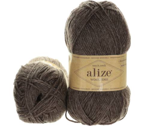 Alize Wooltime hnědá 240