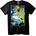 NOONEBRAND Тениска Зомби Понички - 6XL, Black
