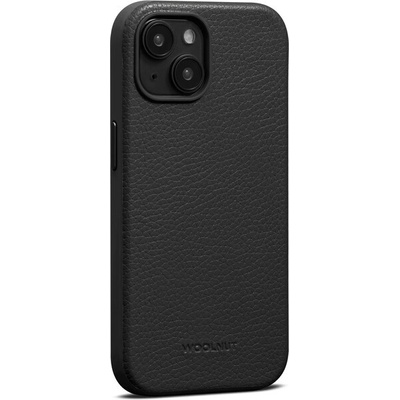 Woolnut kožený iPhone 15 čierne