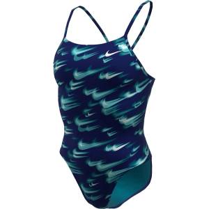 Nike Бански костюм Nike Women's One Piece Swimsuit - Green Abyss