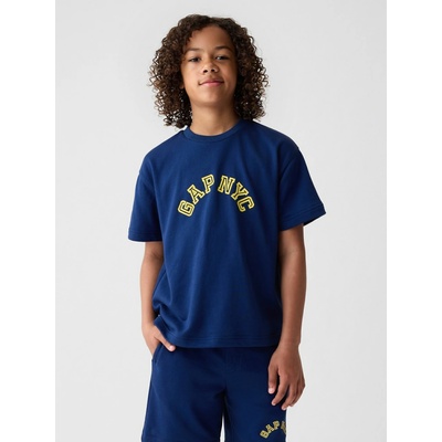 GAP 876892-02 dětské tričko NYC tmavě modrá