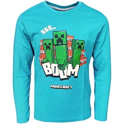 Minecraft Блуза Minecraft BOOM Blue, размер 134 (EM-MNCT-347A_134)