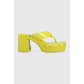 Steve Madden Джапанки Steve Madden Jilly в зелено с висок ток SM11002475 (SM11002475.346)