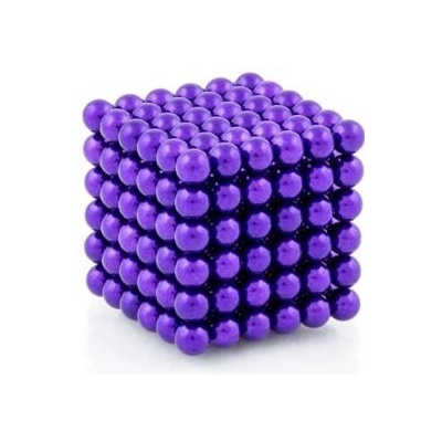 NeoCube fialový magnetická stavebnica 216 guličiek