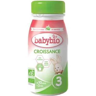 Babybio Преходно течно мляко Babybio - Croissance, 250 ml (3288130580075)