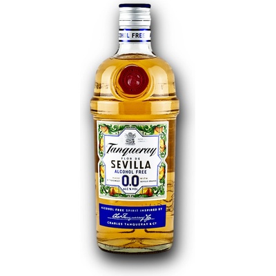 Tanqueray Flor de Sevilla Alcohol Free 0.0% 0,7 L (čistá fľaša)