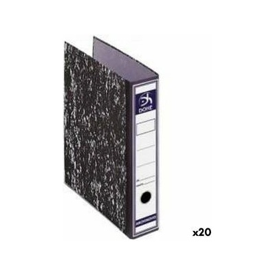 DOHE Презареждаща се картотека DOHE Черен 28, 7 x 35 x 7, 5 cm (20 броя)