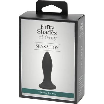 Fifty Shades of Grey Петдесет нюанса удоволствие - анален вибратор (черен)