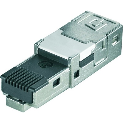 Weidmüller IE-PI-RJ45-FH neupravený zástrčkový konektor pre senzory - aktory, 1962730000, 10 ks