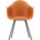 Vitra Eames Dax rusty orange