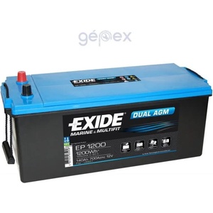 Exide AGM AGM 12V 140Ah 700A left+ EP1200