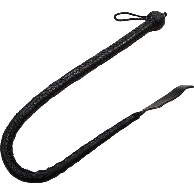 ostatní ROUGE Leather Devil Tail Whip (1 Metre Long)