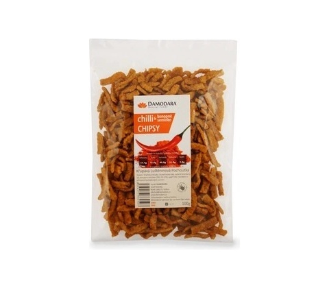 Damodara Chilli chipsy 100g